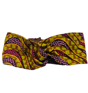 EWURAFUA silk lined headband