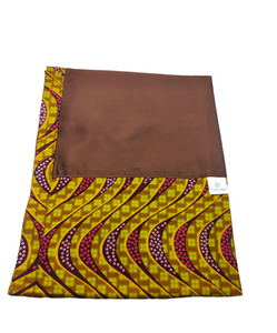 EWURAFUA silk lined headwrap