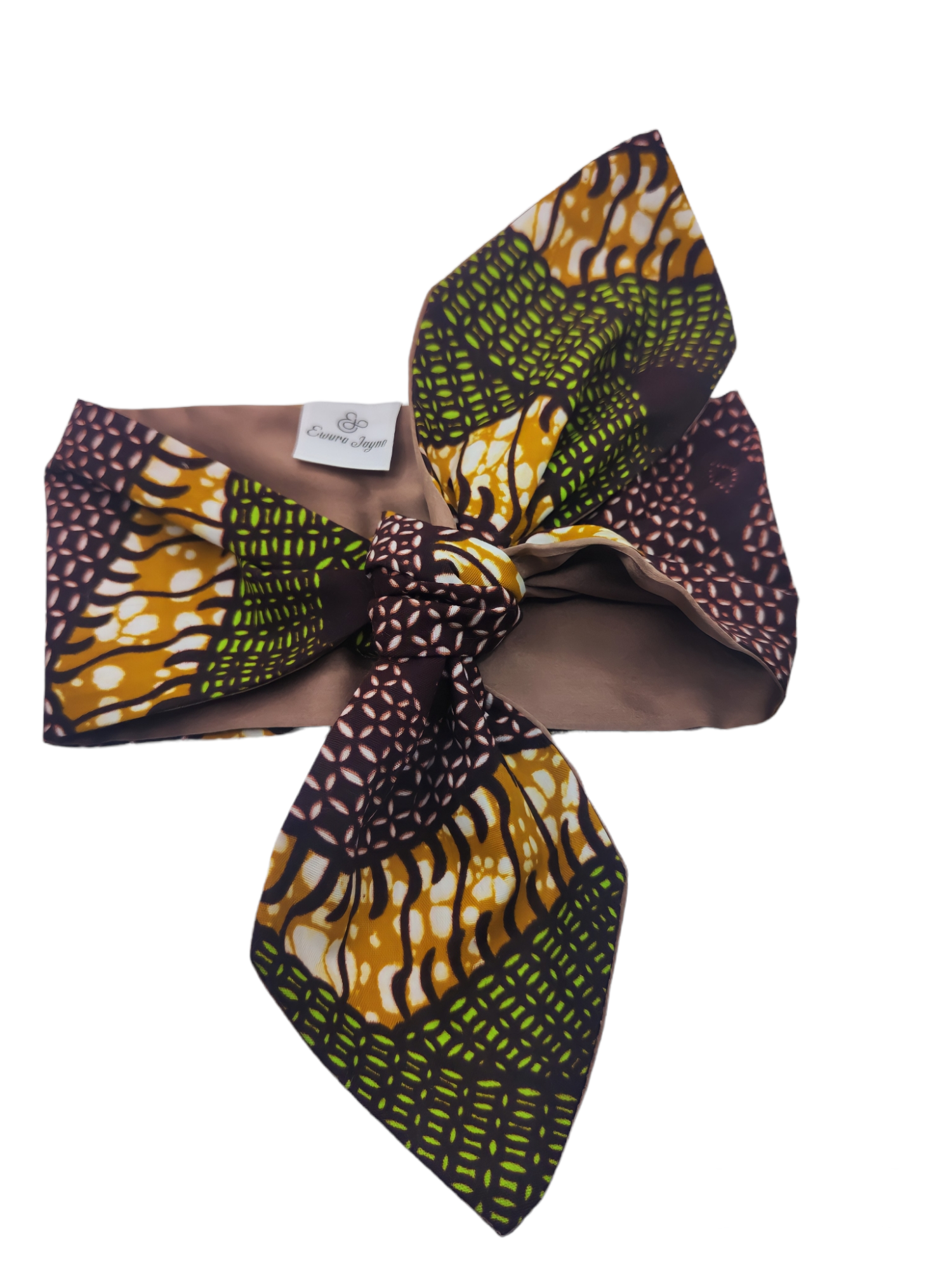 EWURADWOA silk lined head-tie