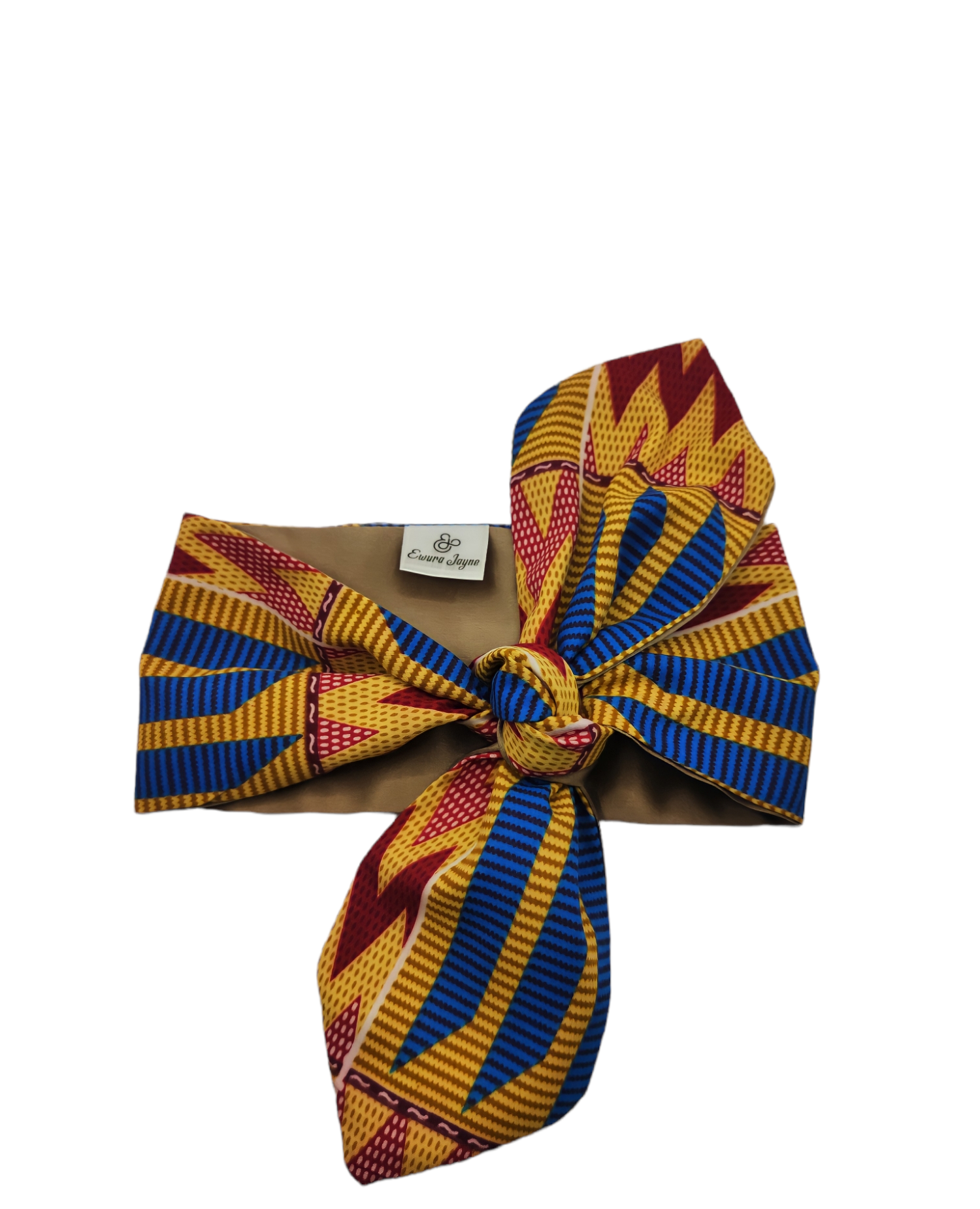 EWURAMA silk lined head-tie