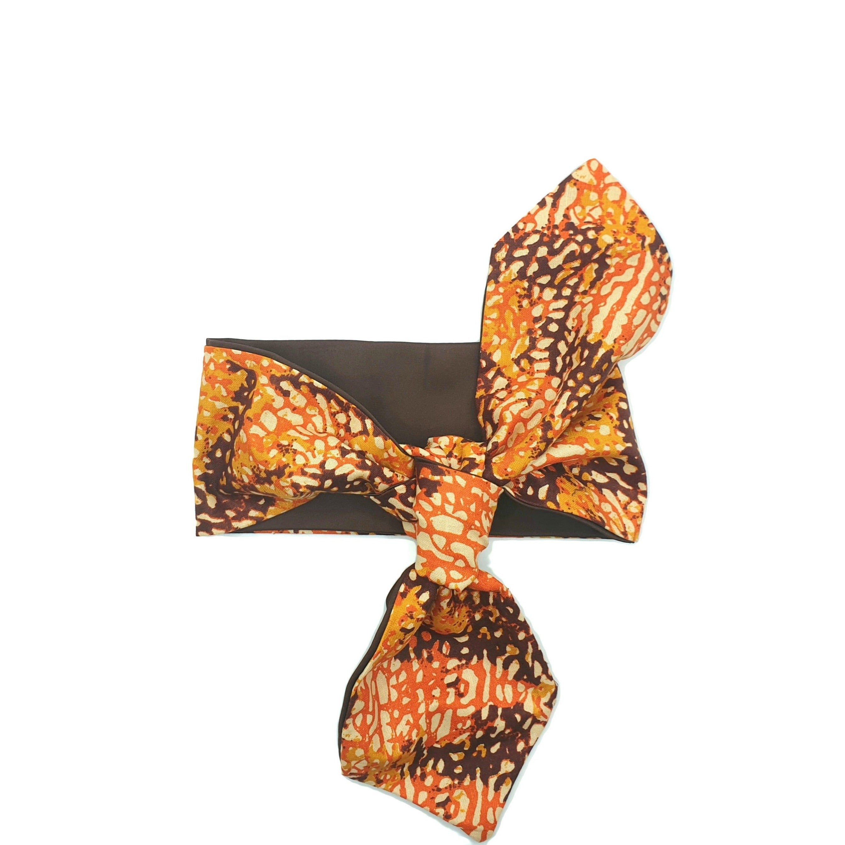 EWURABENA silk lined head-tie